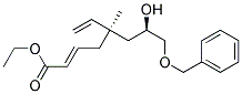 (E)-(5r,7r)-8-benzyloxy-7-hydroxy-5-methyl-5-vinyl-oct-2-enoic acid ethyl ester Structure,130675-12-6Structure