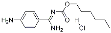 Hexyl amino(4-aminophenyl)methylenecarbamate hydrochloride Structure,1307233-93-7Structure