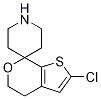 2-Chloro-4,5-dihydrospiro[piperidine-4,7-thieno[2,3-c]pyran] Structure,1307381-31-2Structure