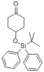 Cyclohexanone, 4-[[(1,1-dimethylethyl)diphenylsilyl]oxy]- Structure,130745-59-4Structure