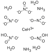 Diammonium Cerium(III) Nitrate Tetrahydrate Structure,13083-04-0Structure