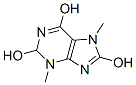 3,7-Dimethyl-2,6,8-trihydroxypurine Structure,13087-49-5Structure