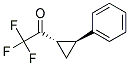 Ethanone, 2,2,2-trifluoro-1-(2-phenylcyclopropyl)-, (1s-trans)-(9ci) Structure,130888-10-7Structure