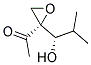 Ethanone, 1-[2-(1-hydroxy-2-methylpropyl)oxiranyl]-, (r*,s*)-(9ci) Structure,130973-46-5Structure