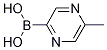 5-Methylpyrazine-2-boronic acid Structure,1309981-12-1Structure