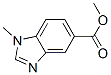 1H-Benzimidazole-5-carboxylic acid,1-methyl-,methyl ester Structure,131020-36-5Structure