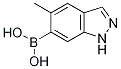 5-Methyl-1h-indazole-6-boronic acid Structure,1310383-42-6Structure