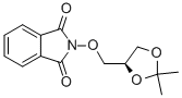 (S)-n-(2,2-二甲基-4-羥基甲基-1,3-二氧戊環(huán))苯二甲酰亞胺結(jié)構(gòu)式_131068-35-4結(jié)構(gòu)式