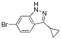 6-Bromo-3-cyclopropyl-1h-indazole Structure,1311197-90-6Structure