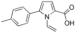 5-P-tolyl-1-vinyl-1h-pyrrole-2-carboxylic acid Structure,131172-66-2Structure