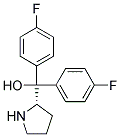 (S)-alpha,alpha-雙(4-氟苯基)-2-吡咯烷甲醇結(jié)構(gòu)式_131180-45-5結(jié)構(gòu)式