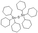 Bis(tricyclohexyltin(IV)) sulfide Structure,13121-76-1Structure