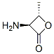 (9ci)-3-氨基-4-甲基-,(3s-反式)-2-氧雜環(huán)丁烷酮結(jié)構(gòu)式_131232-74-1結(jié)構(gòu)式