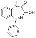 3-Hydroxy-5-phenyl-1,3-dihydro-benzo[e][1,4]diazepin-2-one Structure,13127-21-4Structure