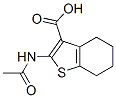 2-Acetylamino-4,5,6,7-tetrahydro-benzo[b]thiophene-3-carboxylic acid Structure,13130-43-3Structure