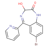 3-Hydroxybromazepam Structure,13132-73-5Structure