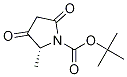 (R)-2-methyl-3,5-dioxo-pyrrolidine-1-carboxylic acid tert-butyl ester Structure,1313710-31-4Structure