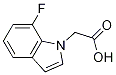 (7-Fluoro-indol-1-yl)-acetic acid Structure,1313712-24-1Structure