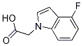 (4-Fluoro-indol-1-yl)-acetic acid Structure,1313712-35-4Structure