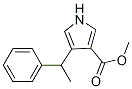 4-(1-Phenyl-ethyl)-1h-pyrrole-3-carboxylic acid methyl ester Structure,1313712-50-3Structure