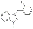 1-(2-氟芐基)-3-碘-1H-吡唑并[3,4-b]吡啶結構式_1313738-72-5結構式