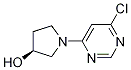 (S)-1-(6-氯-嘧啶-4-基)-吡咯烷-3-醇結(jié)構(gòu)式_1314354-92-1結(jié)構(gòu)式