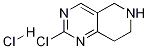 2-Chloro-5,6,7,8-tetrahydropyrido[4,3-d]pyrimidinehydrochloride Structure,1314723-39-1Structure