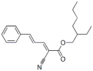 2-Ethylhexyl 2-cyano-5-phenyl-2,4-pentadienoate Structure,131512-74-8Structure