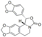 (9ci)-1-(1,3-苯并二氧雜環(huán)戊烯l-5-基)-1,5,6,11b-四氫-3H-[1,3]二氧代[4,5-g]噁唑并[4,3-a]異喹啉-3-酮結(jié)構(gòu)式_131589-16-7結(jié)構(gòu)式