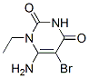 6-Amino-5-bromo-1-ethylpyrimidine-2,4(1h,3h)-dione Structure,131598-61-3Structure