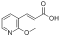 3-(2-Methoxy-3-pyridyl)acrylic acid Structure,131674-41-4Structure