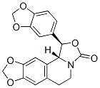 (9ci)-1-(1,3-苯并二氧雜環(huán)戊烯l-5-基)-1,5,6,11b-四氫-3H-[1,3]二氧代[4,5-g]噁唑并[4,3-a]異喹啉-3-酮結(jié)構(gòu)式_131681-60-2結(jié)構(gòu)式