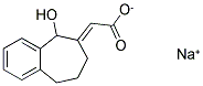 Sodium (2z)-2-(5-hydroxy-5,7,8,9-tetrahydrobenzo[7]annulen-6-ylidene)acetate Structure,131733-92-1Structure