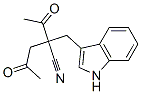 4-Acetyl-4-cyano-5-(indol-3-yl)pentan-2-one Structure,131920-07-5Structure