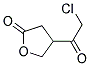 2(3H)-furanone, 4-(chloroacetyl)dihydro-(9ci)Structure,131953-06-5Structure 2(3H)-furanone, 4-(chloroacetyl)dihydro-(9ci) Structure,131953-06-5Structure