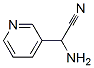 3-Pyridineacetonitrile,alpha-amino-(9ci) Structure,131988-63-1Structure