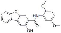 N-(2,5-Dimethoxyphenyl)-2-hydroxydibenzofuran-3-carboxamide Structure,132-62-7Structure