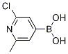 2-Chloro-6-methylpyridine-4-boronic acid Structure,1320397-15-6Structure