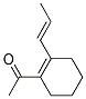 Ethanone, 1-[2-(1-propenyl)-1-cyclohexen-1-yl]-, (e)-(9ci) Structure,132079-94-8Structure