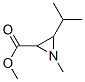 2-Aziridinecarboxylicacid,1-methyl-3-(1-methylethyl)-,methylester(9ci) Structure,132141-31-2Structure