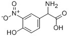 Amino-(4-hydroxy-3-nitro-phenyl)-aceticacid Structure,132203-87-3Structure