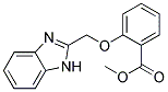 2-[(2-Carbomethoxyphenoxy)methyl]-benzimidazole Structure,132207-28-4Structure