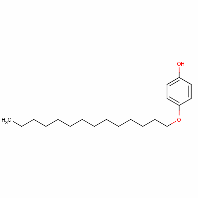 P-tetradecyloxyphenol Structure,13224-40-3Structure