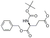 (S)-1-5-甲基 2-((叔丁氧基羰基)氨基)戊二酸芐酯結(jié)構(gòu)式_132245-78-4結(jié)構(gòu)式