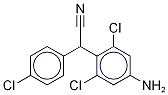 4-Amino-2,6-dichloro-α-(4-chlorophenyl)benzeneacetonitrile Structure,132252-58-5Structure