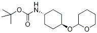 Trans-[2-(4-tert-butyloxycarbonylamino)cyclohexyloxy]tetrahydro-2h-pyran Structure,1322625-81-9Structure