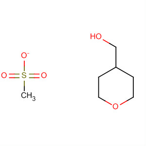 (4-(Hydroxymethyl)-tetrahydro-2h-pyran-4-yl)methanesulfonate Structure,132291-95-3Structure