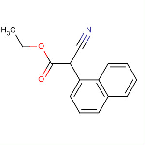 Ethyl 2-cyano-2-(naphthalen-1-yl)acetate Structure,13234-71-4Structure