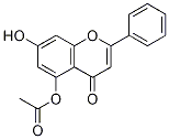 5-Acetoxy-7-hydroxyflavone Structure,132351-58-7Structure