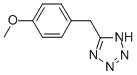 1H-Tetrazole, 5-[(4-methoxyphenyl)methyl]- Structure,132372-75-9Structure